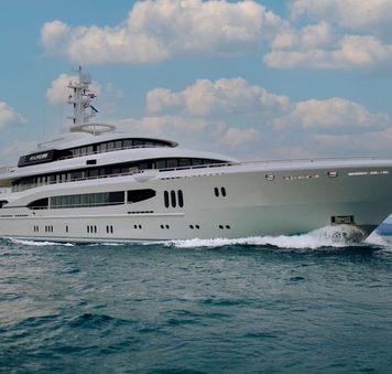 Superyacht ATLAS returns to Mediterranean yacht charter market with fresh new look 