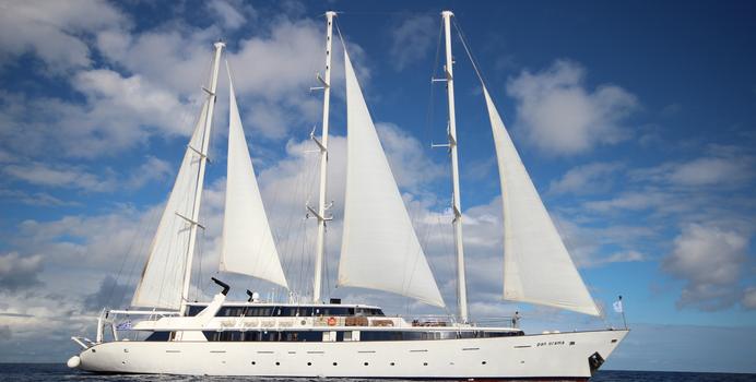 Pan Orama Yacht Charter in Santorini
