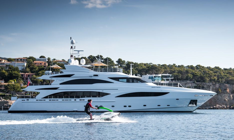 Embrace the Balearics with reduced rates onboard Benetti superyacht charter DIANE